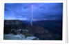 Lightning Above Grand Canyon by Anonymous