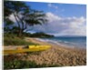 Canoe on Wailea Beach by Anonymous