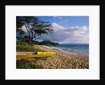 Canoe on Wailea Beach by Anonymous
