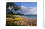 Canoe on Wailea Beach by Anonymous