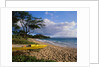 Canoe on Wailea Beach by Anonymous