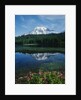 Reflection of Snowcovered Mount Rainier on Reflection Lake by Anonymous