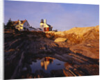 Pemaquid Lighthouse Reflecting in Tide Pool by Anonymous