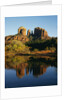 Cathedral Peak Reflecting in Oak Creek by Anonymous
