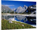 Grand Teton Behind Lake Solitude by Anonymous