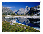 Grand Teton Behind Lake Solitude by Anonymous