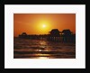 Sun Setting Above Naples Pier by Anonymous