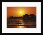 Sun Setting Above Naples Pier by Anonymous