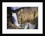 Rainbow at Lower Yellowstone Falls by Anonymous