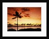 Sunset at Anaehoomalu Bay by Anonymous