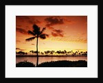 Sunset at Anaehoomalu Bay by Anonymous