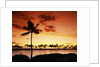 Sunset at Anaehoomalu Bay by Anonymous