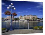 Empress Hotel Along Victoria Harbour by Anonymous