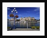 Empress Hotel Along Victoria Harbour by Anonymous
