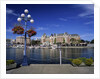 Empress Hotel Along Victoria Harbour by Anonymous