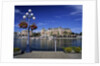 Empress Hotel Along Victoria Harbour by Anonymous