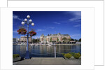 Empress Hotel Along Victoria Harbour by Anonymous