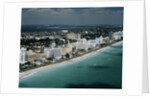 Hotels Lining Miami Beach by Anonymous