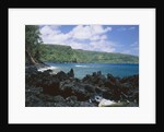Lava Rock Along Keanae Peninsula by Anonymous