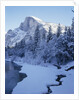 Merced River and Half Dome in Winter by Anonymous