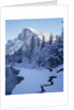 Merced River and Half Dome in Winter by Anonymous