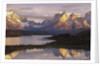 Cuernos del Paine and Lake Pehoe at Sunrise by Anonymous