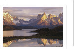 Cuernos del Paine and Lake Pehoe at Sunrise by Anonymous