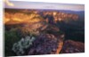 Sandstone Cliffs at Sunset by Anonymous