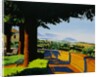 View of the Italian Countryside from a Park Path by Anne Belov