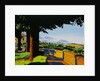 View of the Italian Countryside from a Park Path by Anne Belov