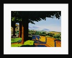 View of the Italian Countryside from a Park Path by Anne Belov