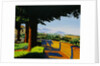 View of the Italian Countryside from a Park Path by Anne Belov