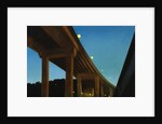 West Seattle Bridge, Night by Mary Iverson