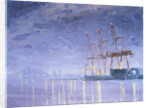 Pre-Dawn with Cranes by Mary Iverson