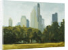 Central Park Skyline by Mary Iverson