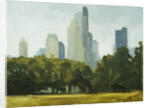 Central Park Skyline by Mary Iverson