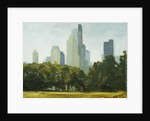 Central Park Skyline by Mary Iverson