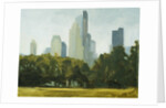 Central Park Skyline by Mary Iverson