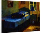 Bed in Leslie's Cottage by Pam Ingalls