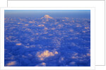 The Snowy Peak of Mount Rainier Rises Above the Clouds by Anonymous