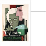 Swedish Poster for Film Cagliostro by Anonymous