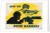 Give 'Em Both Barrels Poster by Jean Carlu