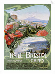 Advertising Poster for the Hotel Bristol Naples by Anonymous