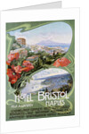 Advertising Poster for the Hotel Bristol Naples by Anonymous
