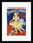 French Poster for Early Motion Picture Pantommes Lumineuses by Jules Cheret