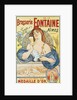Brasserie de la Fontaine Poster by Artigue
