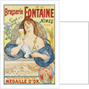 Brasserie de la Fontaine Poster by Artigue