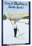 Austria for Winter Sports Poster by Anonymous