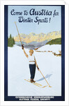 Austria for Winter Sports Poster by Anonymous