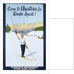 Austria for Winter Sports Poster by Anonymous
